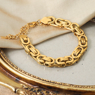 Retro Vibes Bangle- 18K gold