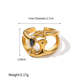 You are a Gem Ring-18K Gold